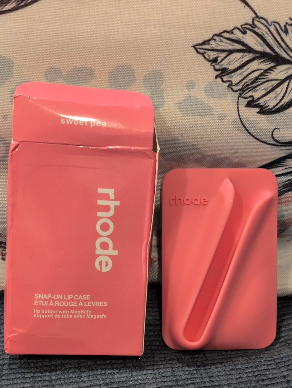 RHODE Sweet Pea Pink Snap-On Lip Case